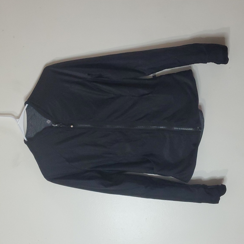 Lululemon Find Your Bliss Reversible Full Zip Jacket Size 6 Black Grey Womens - Picture 6 of 13